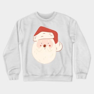 Little Saint Nick Santa Clause Father Christmas Illustration Crewneck Sweatshirt